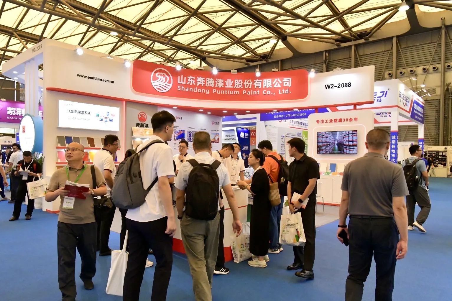 欢迎参加2025上海国际涂料展览会|准确把脉涂料行业及整个产业链的现实需求与趋势变化，实现绿色工业化与信息化融合